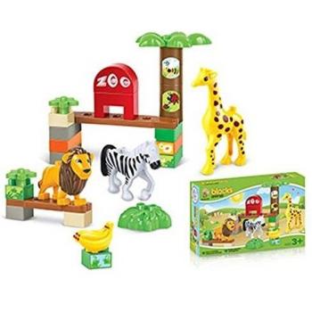 BLOQUES 30 PIEZAS ANIMALES