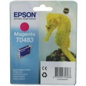 Epson T0483 Cartucho de Tinta Magenta Original (C13T04834010)