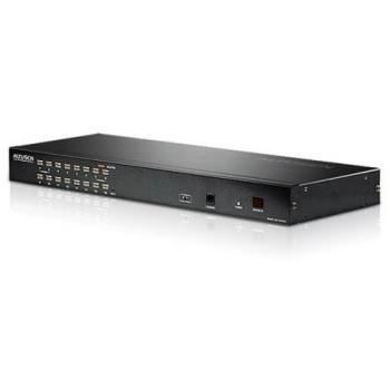 16-Port Cat5 High-Density KVM Switch with Daisy Chain