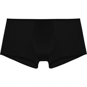 Boxer Hom Plume Negro Talla XL con Costuras al Revés