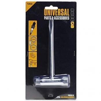 Llave de bujía McCulloch 13x19 mm, herramienta universal para candelas, accesorio original
