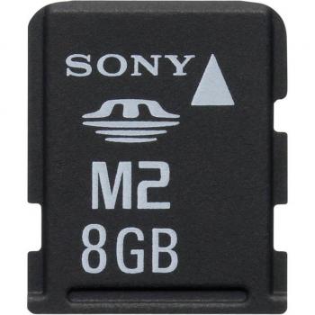 Sony MSM8G - Tarjeta de memoria Memory Stick Micro M2 de 8 GB, color negro