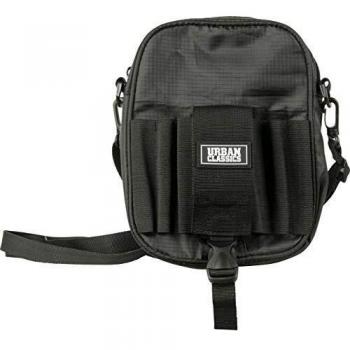 Urban Classics Bolso Bandolera para Hombre Tb2544, Negro, 21, Bolso Bandolera
