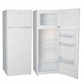 Frigorífico Dos Puertas Jocel JF-206, Cíclico, 142.6 cm, 206 l, Estantes de Cristal, Blanco, Clase E