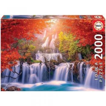 Educa Borrás - Puzzle 2000 Piezas, Cascada en Tailandia