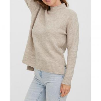 Vero Moda Jersey oversize de mujer con cuello perkins