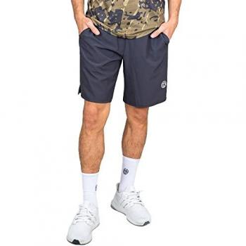 Bidi Badu Pure Wild 9in Shorts Hombres Gris Oscuro M