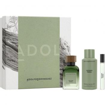Adolfo Dominguez Vetiver Terra Estuche con Eau de Parfum 120 ml + Desodorante + Miniatura