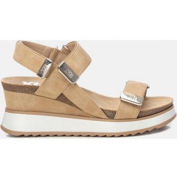 Sandalia cuña Xti para mujer 142619 color beige