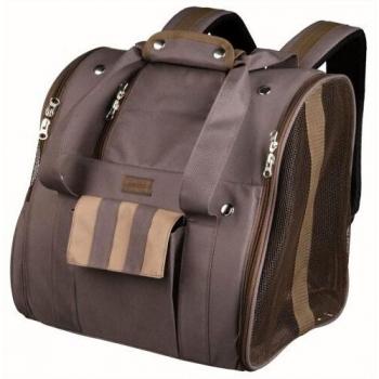 Mochila para perros TRIXIE Nelly Nylon 34x32x29 cms. Taupe-Beige