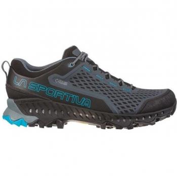 La Sportiva - Zapatillas senderismo de hombre Spire Gtx Slate-Tropic Blue