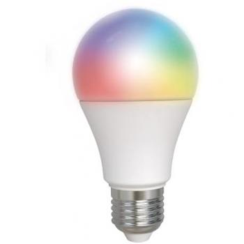 Bombilla Inteligente LED E27 8W RGBW CCT (2700K - 6500K) Wifi y Bluetooth - 806 Lúmenes - Compatible con Alexa y Google