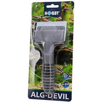 Rascador de Cristal para Acuarios Hobby Alg-Devil con Limpieza Eficaz y Diseño Ergonómico