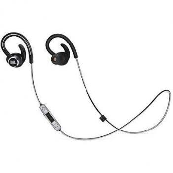JBL Reflect Contour 2 - Auriculares Deportivos inalámbricos Secure Fit - Duración de la batería de hasta 10 Horas con Carga rápida - Negro
