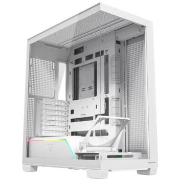 Caja PC Modecom Volcano Stellar Plus Midi ATX, mATX, Mini-ITX, Ventana Lateral, RGB, Color Blanco