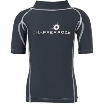 Snapper Rock Schwimmanzug/swimsuit UV-Shirt - Camisa, color blanco, azul, talla DE: 5-6 Jahre