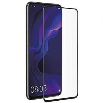 Muvit Protector Pantalla Huawei Nova 5T Templado Plano Marco Negro