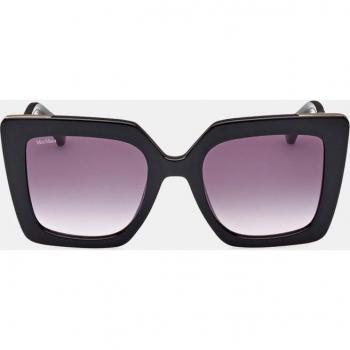 Max Mara Design4 Cat Eye Sunglasses, 52mm - Black/Purple Gradient - Size: One Size
