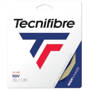 Cordaje de Tenis Tecnifibre TGV 12 m - Natural, Elegir Diámetro, Color Carne