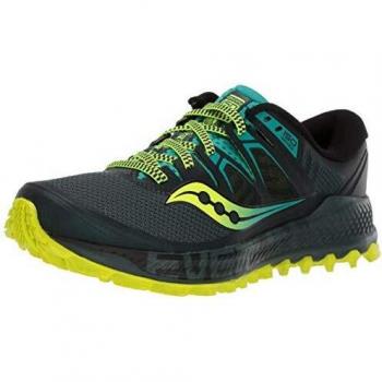 Saucony Peregrine ISO, Zapatillas de Trail Running Hombre, Verde