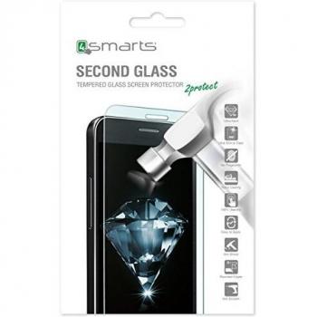 4smarts Second Glass Clear - Protector de pantalla para Samsung Galaxy Xcover 4, resistente a los golpes, transparente