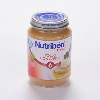 Nutribén Potitos Pollo con Arroz - 6 Unidades