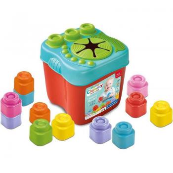 Clementoni Cubo Sensorial con 15 Bloques Clemmy