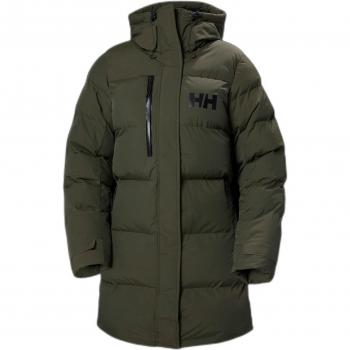 Helly Hansen Women's Adore Puffy Parka in Olive Green
