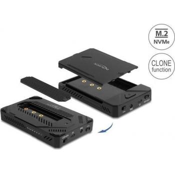 DeLOCK 42020 Caja para Disco Duro Externo Carcasa de Disco Duro/SSD Negro 2.5 Pulgadas