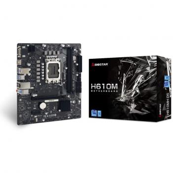 Biostar H610MH D5 Intel H610 LGA 1700 Micro ATX DDR5 Motherboard