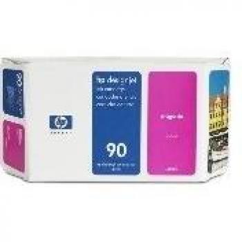 HP Cartucho de Tinta Magenta de 400 ml HP 90 90 Ink Cartridges, De 5 a 40 ºC, 0.64 kg