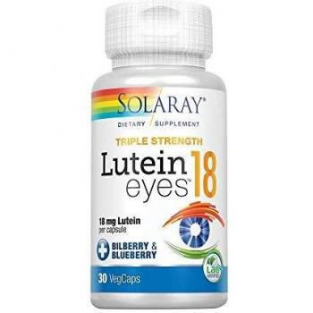 Solaray Lutein Eyes 6mg | Luteína | 30 VegCaps
