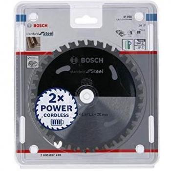 Disco de Sierra Circular Bosch Standard for Steel 160x1,6/1,2x20 T36