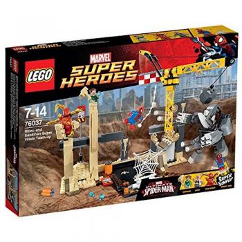 Lego Super Héroes - Equipo Rhino y Sandman Villano 76037