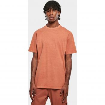 Terracotta Heavy Oversized Garment Dye Short Sleeve T-Shirt