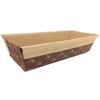 Molde Horno Papel Kraft 17,5x8,5x4cm - 450 Uds para Panadería y Pastelería
