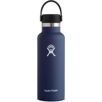 Hydro Flask - acero inoxidable botella de agua vacío aislado boca estándar cobalto - 18 oz.