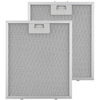 Filtro de Aluminio Antigrasa 27,1 x 31,8 cm - Repuesto Intercambiable (2 Unidades)