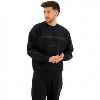 Adidas Z.N.E. Pure Black Sweatshirt - Size S