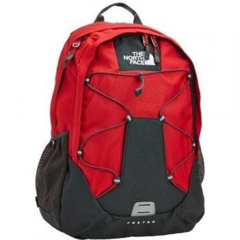 North Face Jester - Mochila - TNF Rojo Gris asfalto - Talla única