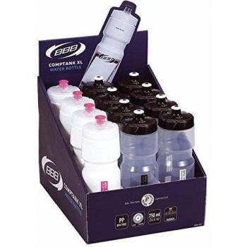 BBB - Display 12 Bidones Comptank Varios Colores Bwb-01D 550Ml.