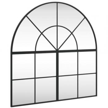 Espejo de Pared Arco Decoración de Pared para Salón Pasillo Hierro Negro Dimensiones 60 x 70 cm, 60 x 90 cm, 80 x 80 cm y más