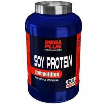 MEGA PLUS SOY PROTEIN - Complemento alimenticio a base de aislado de proteína de soja - 1Kg, Chocolate