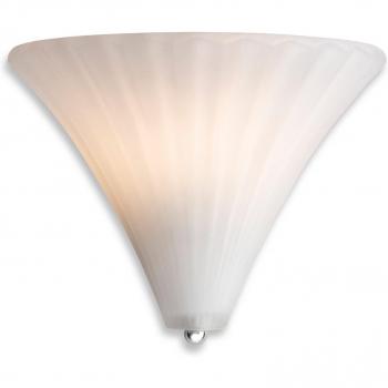 Aplique Dawn cristal blanco opal 1 bombilla 17cm