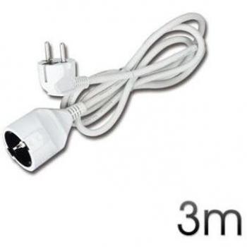 Cable Alargador de Alimentación ELBAT Macho a Hembra 3 Metros EB0152