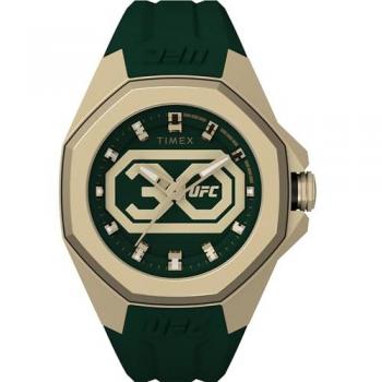Timex UFC Pro 30th Anniversary Men's Green Silicone Quartz Watch - One Size