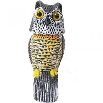 Búho con Cabeza Móvil para Jardín Oh My Home