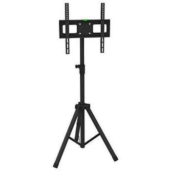 Soporte Tripode Universal de Piso para TV 17-60'', Altura Ajustable 120-190cm, Inclinable, Carga Máxima 35Kg, Material Plástico