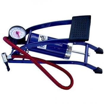 Wurko Bomba de Aire Pie, Unisex Adulto, Azul, 30 cm