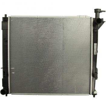 Radiador Nissens 67518 para refrigeración del motor con termostato integrado
